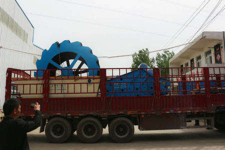 安徽新型細(xì)沙回收機(jī)發(fā)貨現(xiàn)場